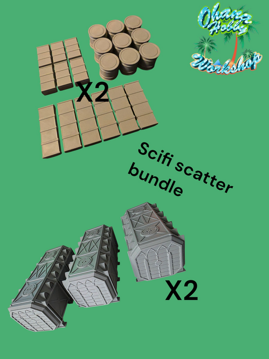 Sci-fi scatter bundle