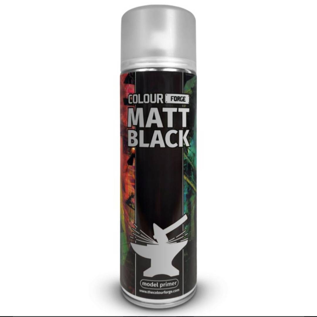 Colour Forge Matt Black Spray