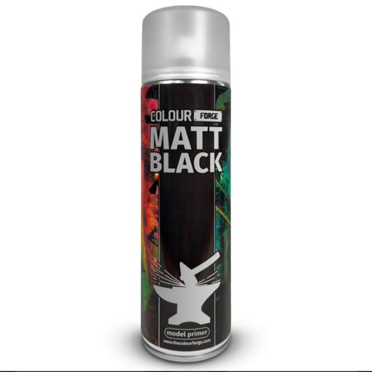 Colour Forge Matt Black Spray
