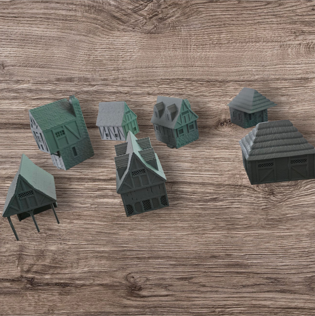 3D Fantasy Buildings