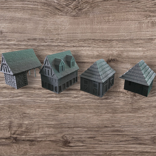 3D Fantasy Buildings